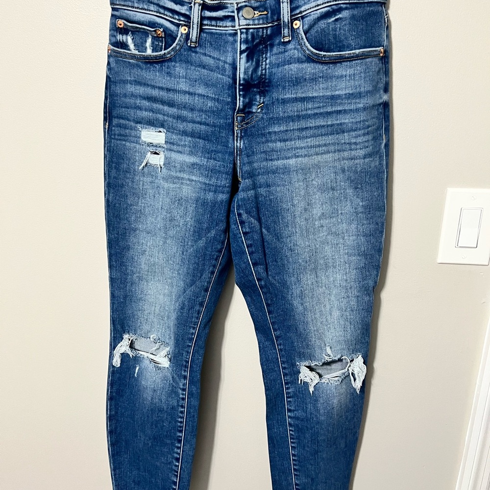 Lucky Brand Mid Rise Ava Skinny Jeans